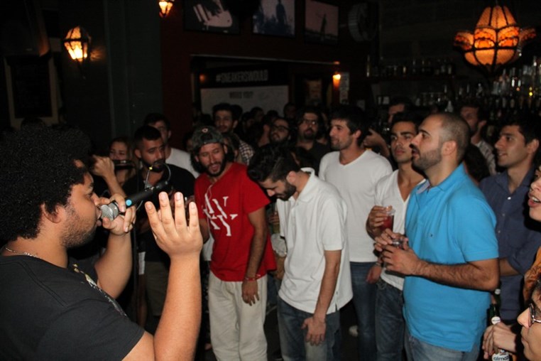 Converse Sneakers Would party at Radio Beirut